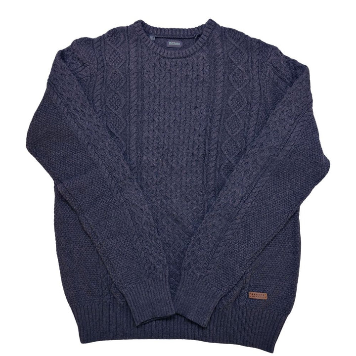 Buffalo - Chandail en tricot torsadé croisé