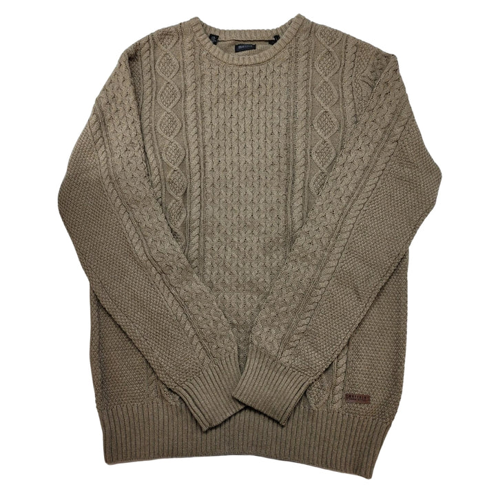 Buffalo - Chandail en tricot torsadé croisé