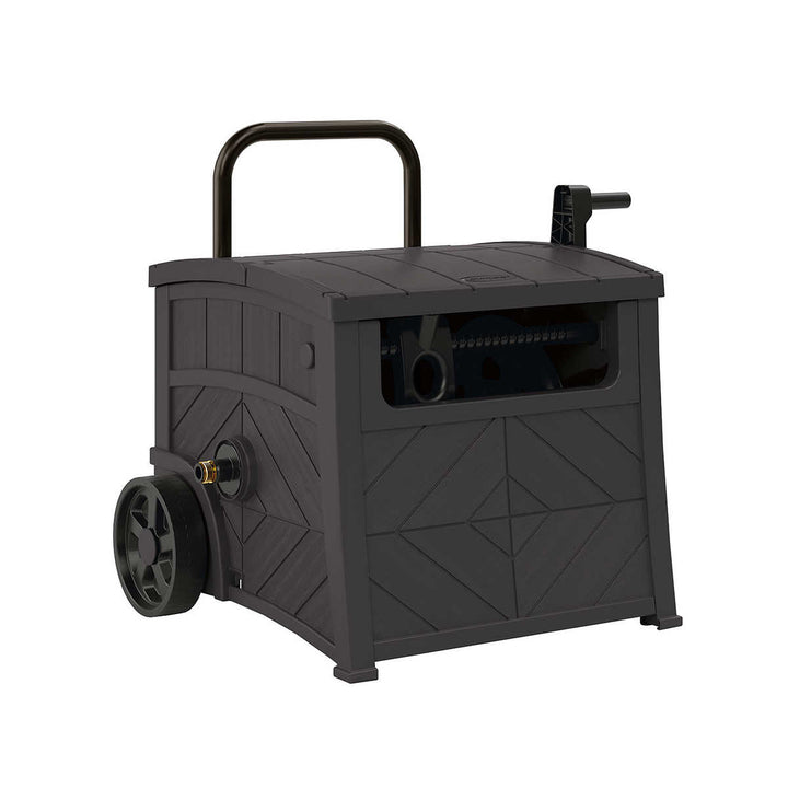 Suncast - Smart Hose Hideaway with Brass Connections