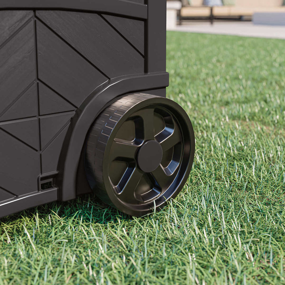 Suncast - Smart Hose Hideaway with Brass Connections