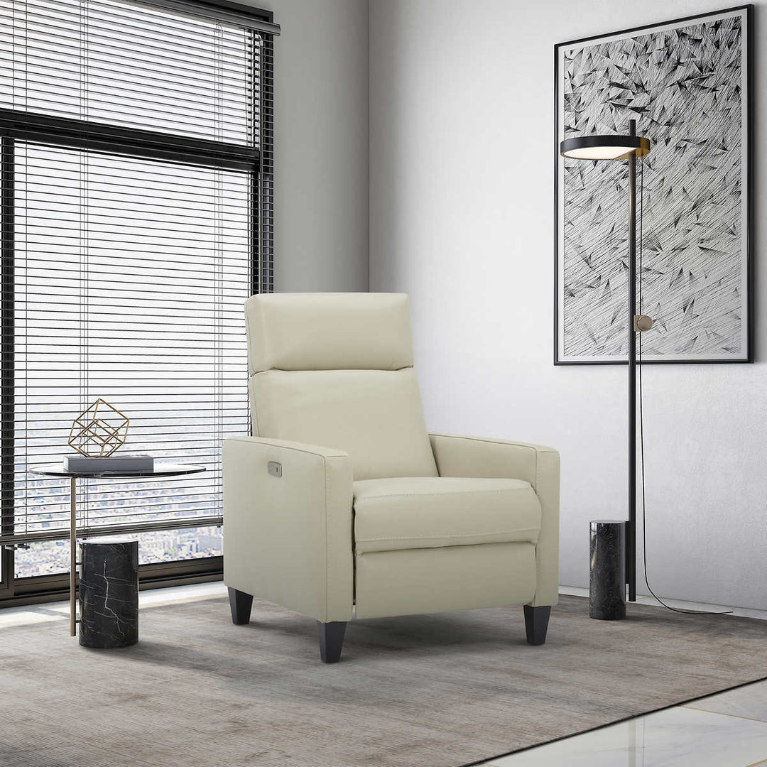 Gilman Creek Furniture Power Recliner with Manual Headrest