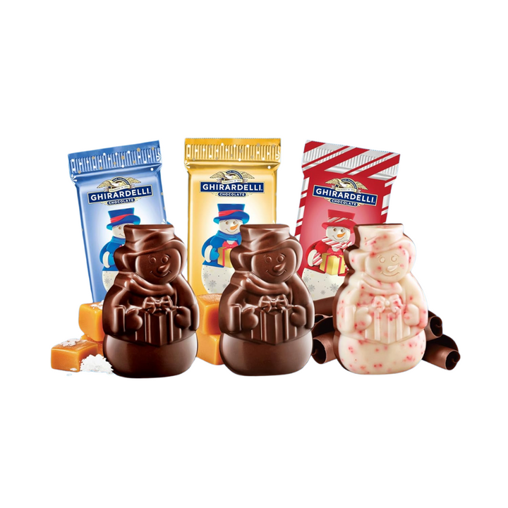 Ghirardelli - Assortiment de bonshommes de neige au chocolat, 433,7 g