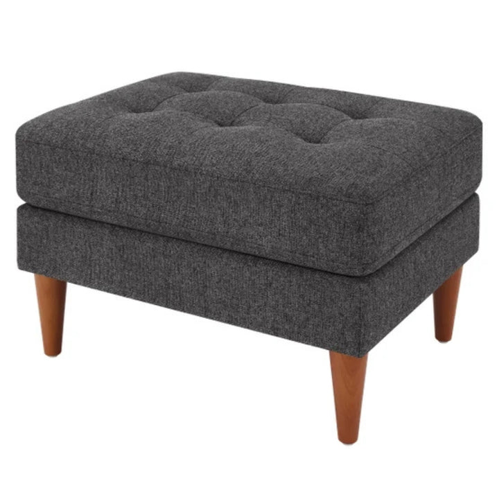 King Fabric - Pouf rembourré en tissu