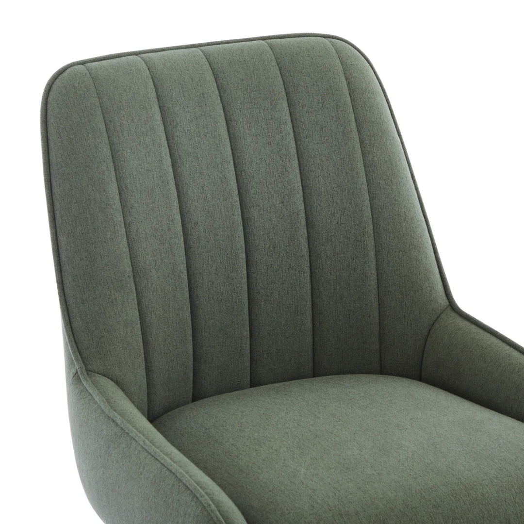 Gemini - Chaises de salle à manger en tissu, paquet de 2