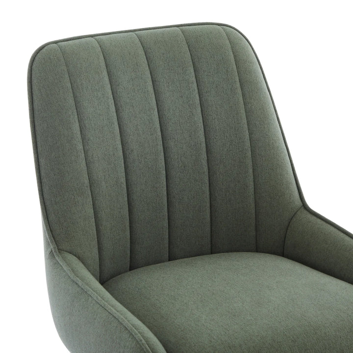 Gemini - Chaises de salle à manger en tissu, paquet de 2