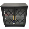 Loxley Rowe - Ari armoire d'appoint avec portes en verre