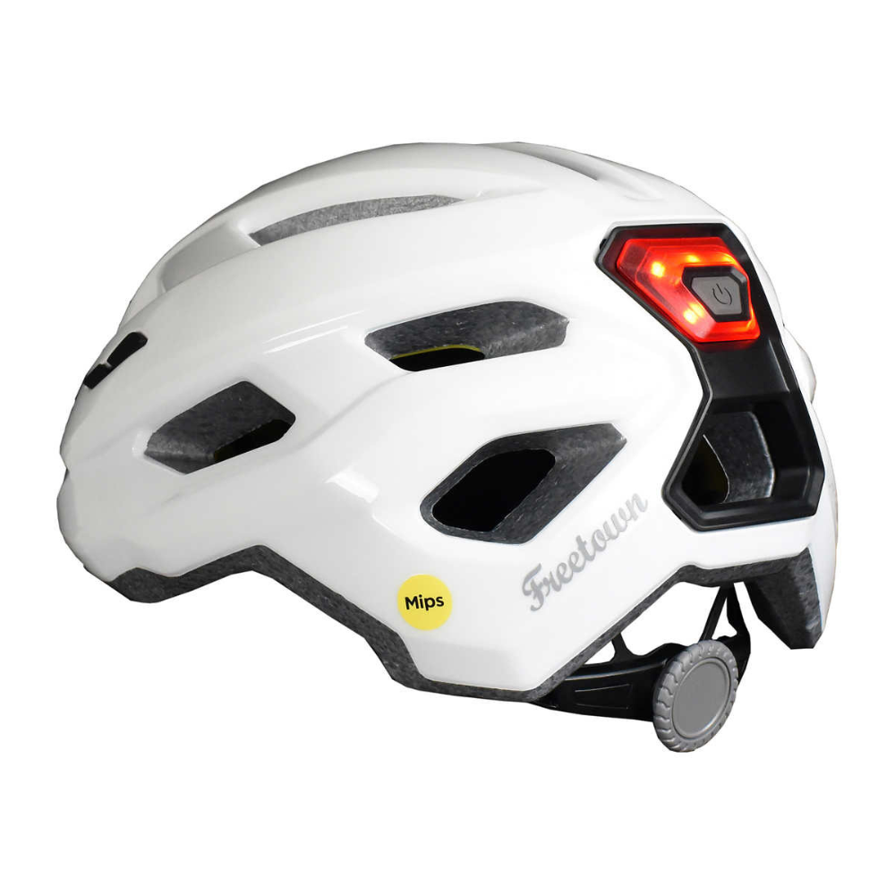 Freetown - Casque de vélo Lumière pour jeunes / adulte avec protection MIPS