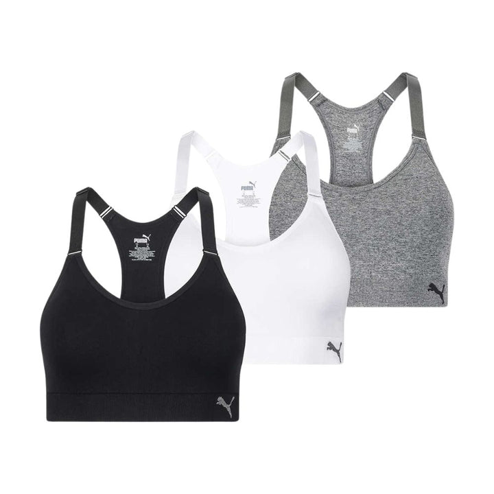 Puma - Sports Bra, Pack of 3