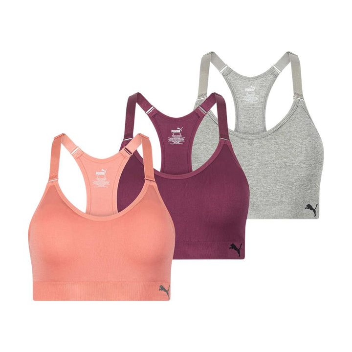 Puma - Sports Bra, Pack of 3