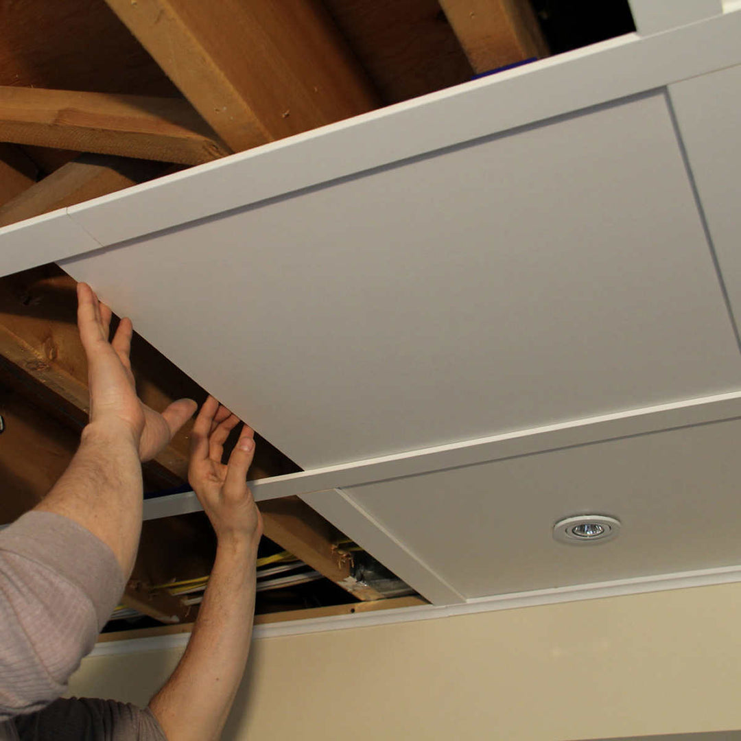 SnapClip - Système de plafond suspendu 64 pi²