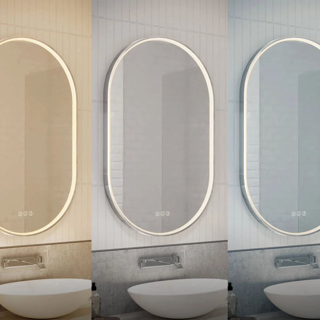 Artika - Miroir Royce Oval à DEL avec fonction antibuée