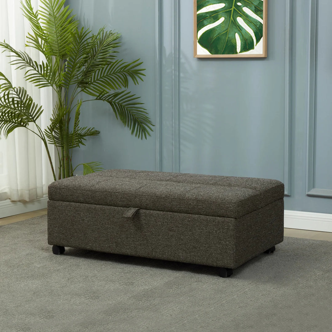 Emorie - Pouf qui se transforme en lit
