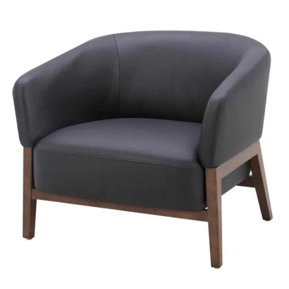 Aiden & Ivy - Full Grain Leather Armchair
