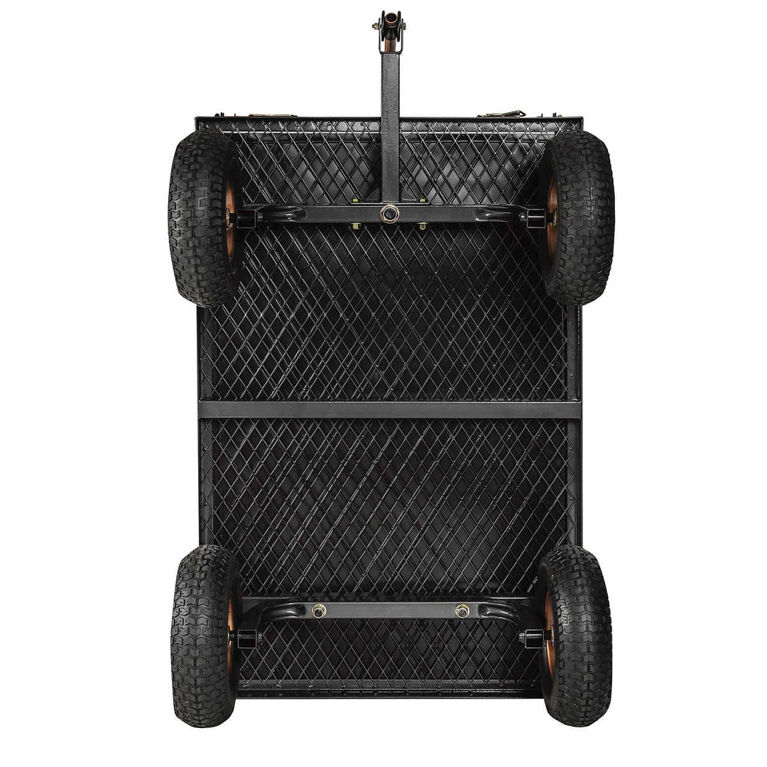 Allspace - 544 kg Capacity Utility Cart with Liner