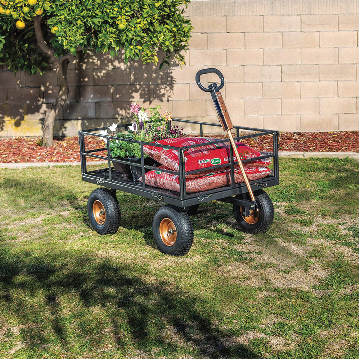 Allspace - 544 kg Capacity Utility Cart with Liner