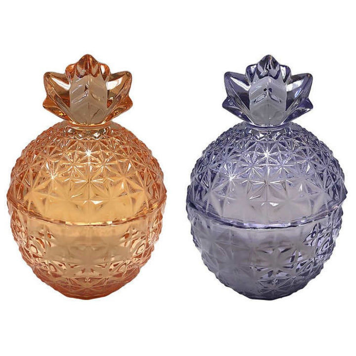 Sea & Sand - Scented candle shaped like a pineapple, 2 Pieces