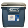 Coleman Hard Rolling Cooler, with Handle, 61.5 L, Blue