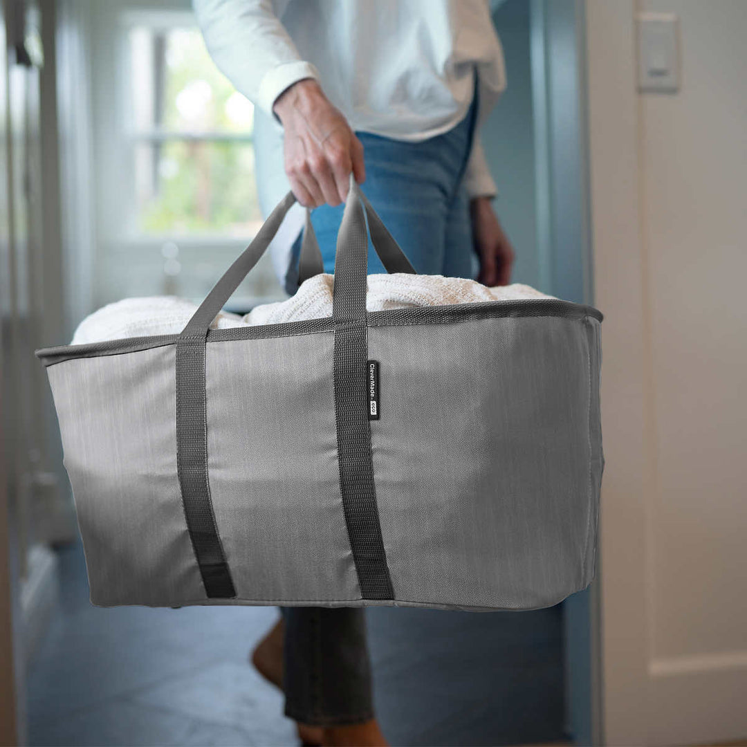 Clevermade - Ensemble de 2 sacs à linge