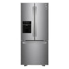LG - Réfrigérateur 30 po. 22 pi³ à porte française en de 3,5 pi³
