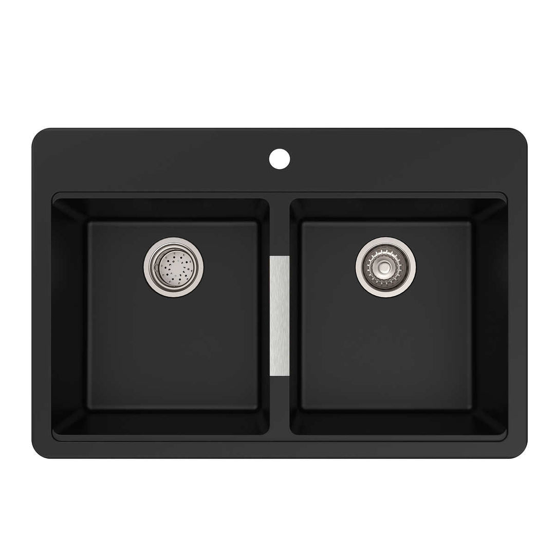 Kraus - Évier 33 po double