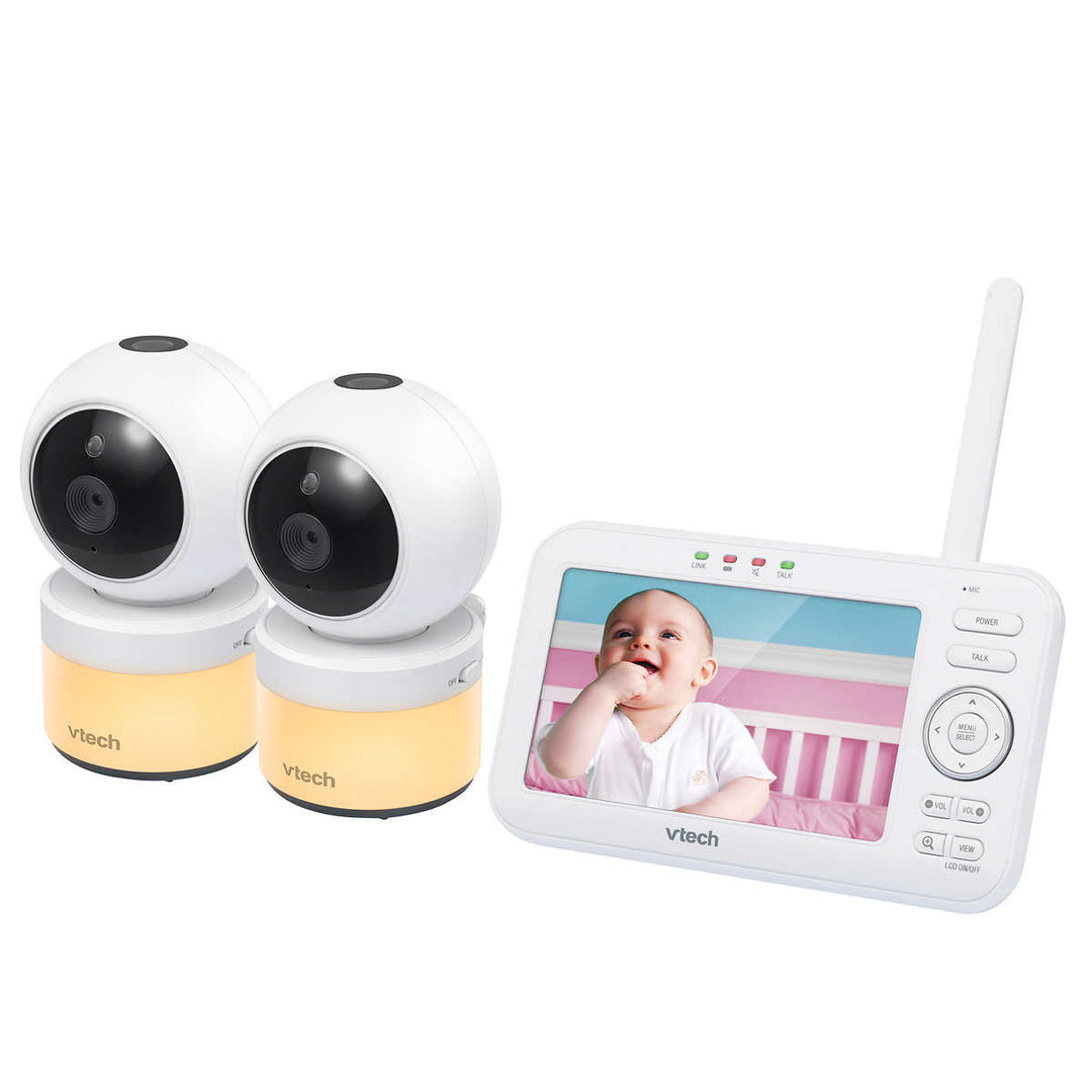 VTech - Moniteur à 2 caméras avec écran de 5 po