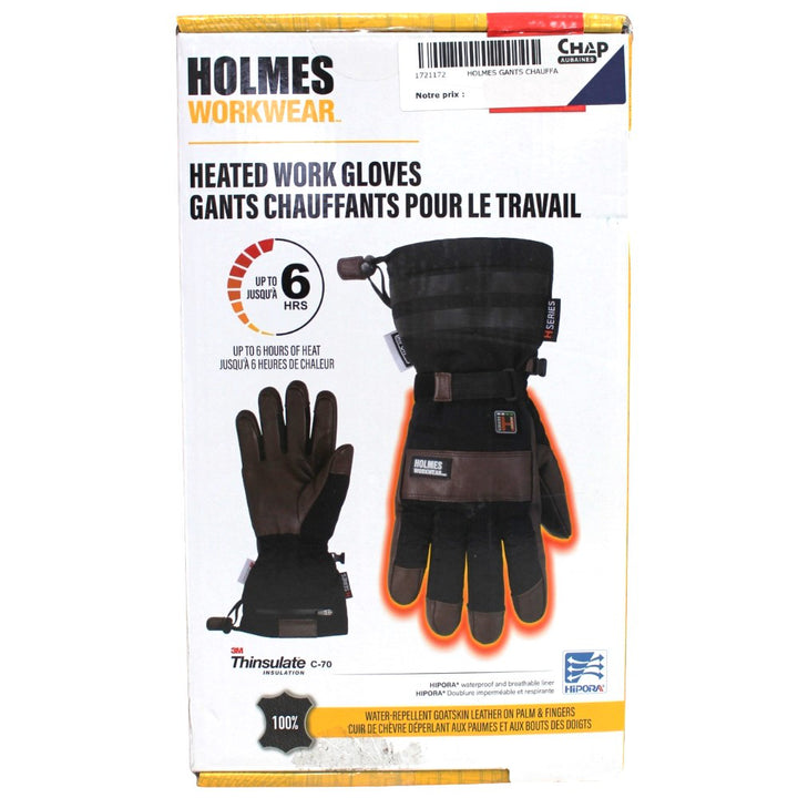 Holmes - Gants de travail chauffants avec batterie Lithium-Polymère
