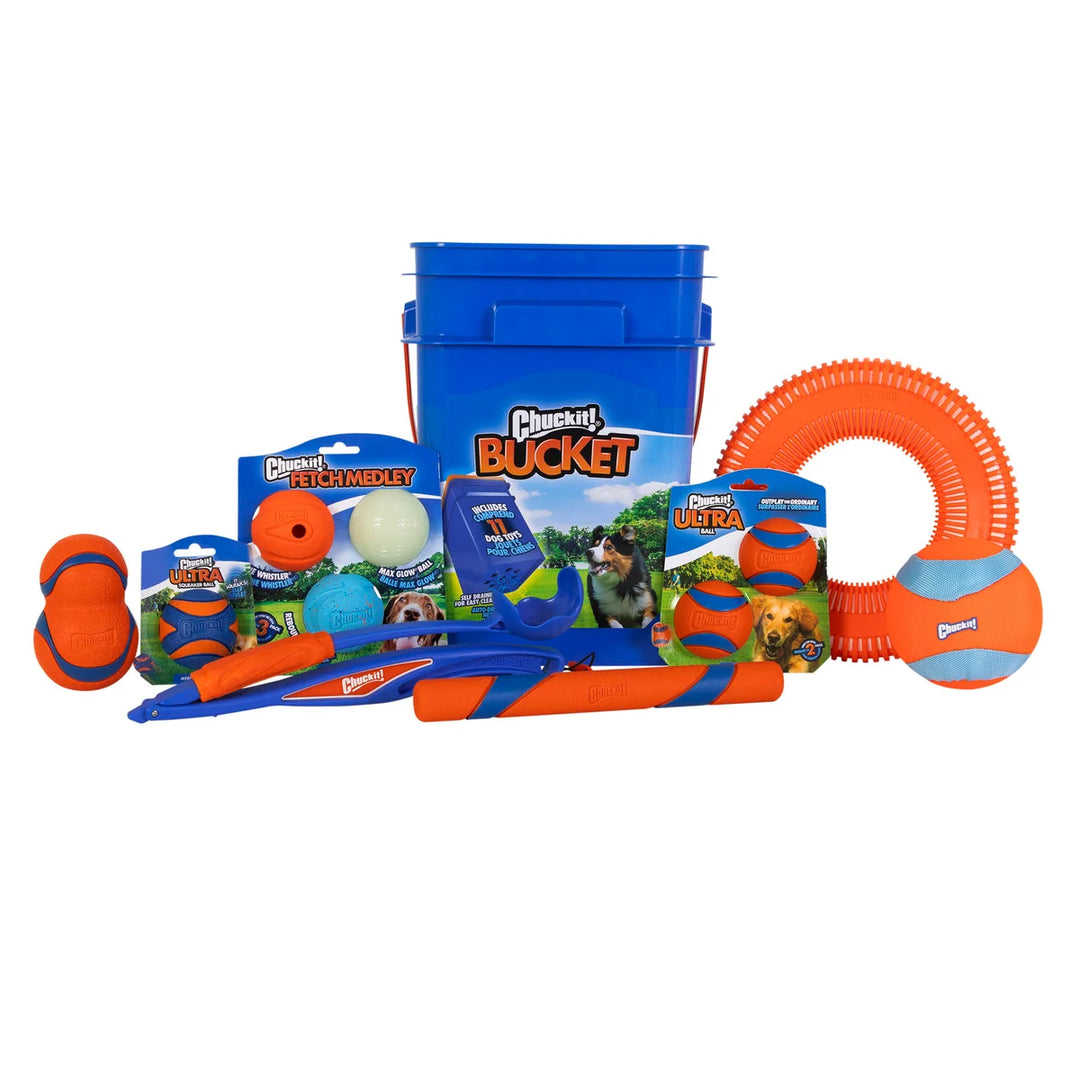 Chuckit! - Seau de jouets pour chiens