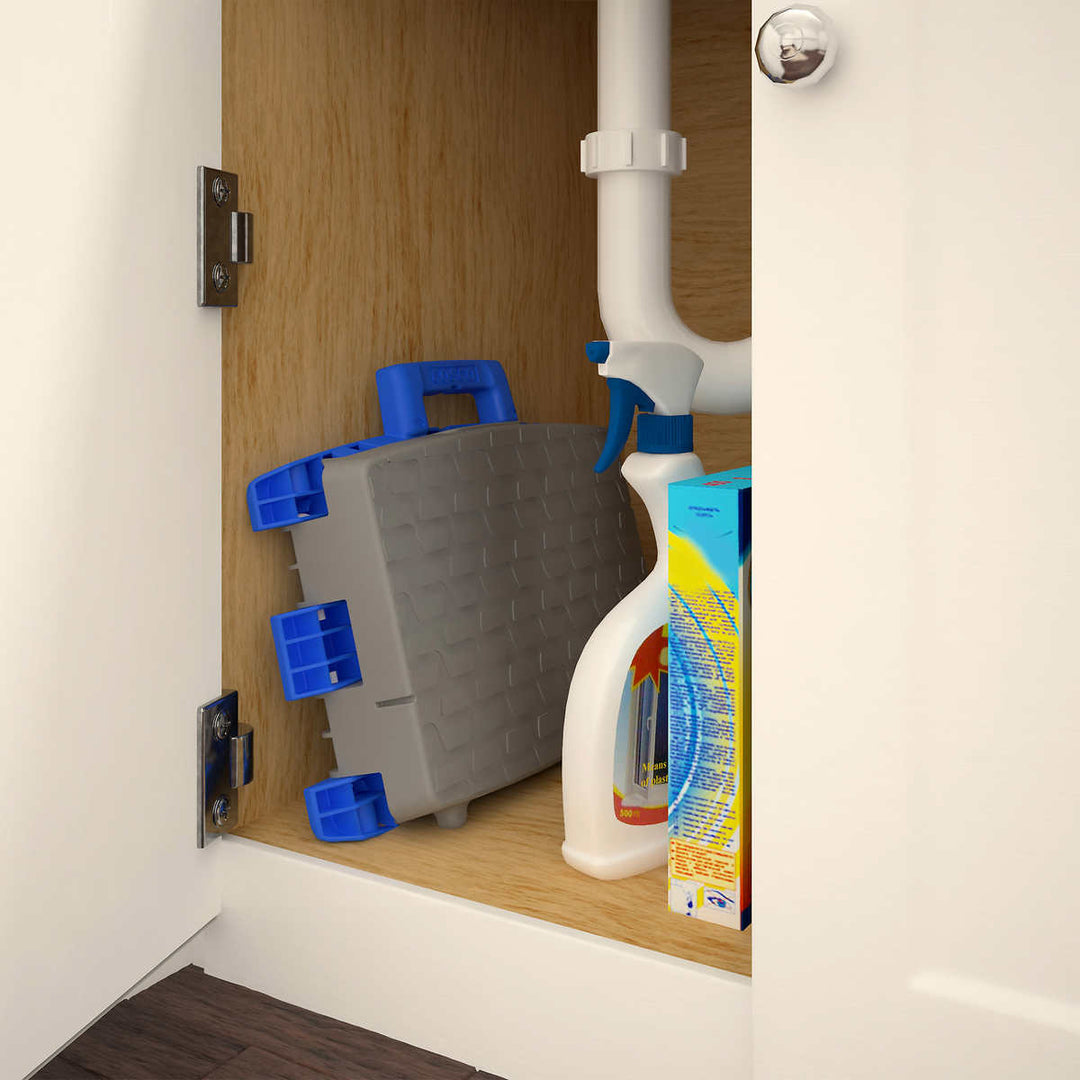 Cosco - Tabouret pliant en plastique à 1 marche, paquet de 2