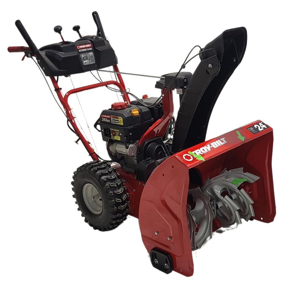 Troy-Bilt - Souffleuse à neige à 2 phases Storm 2435, 24 po