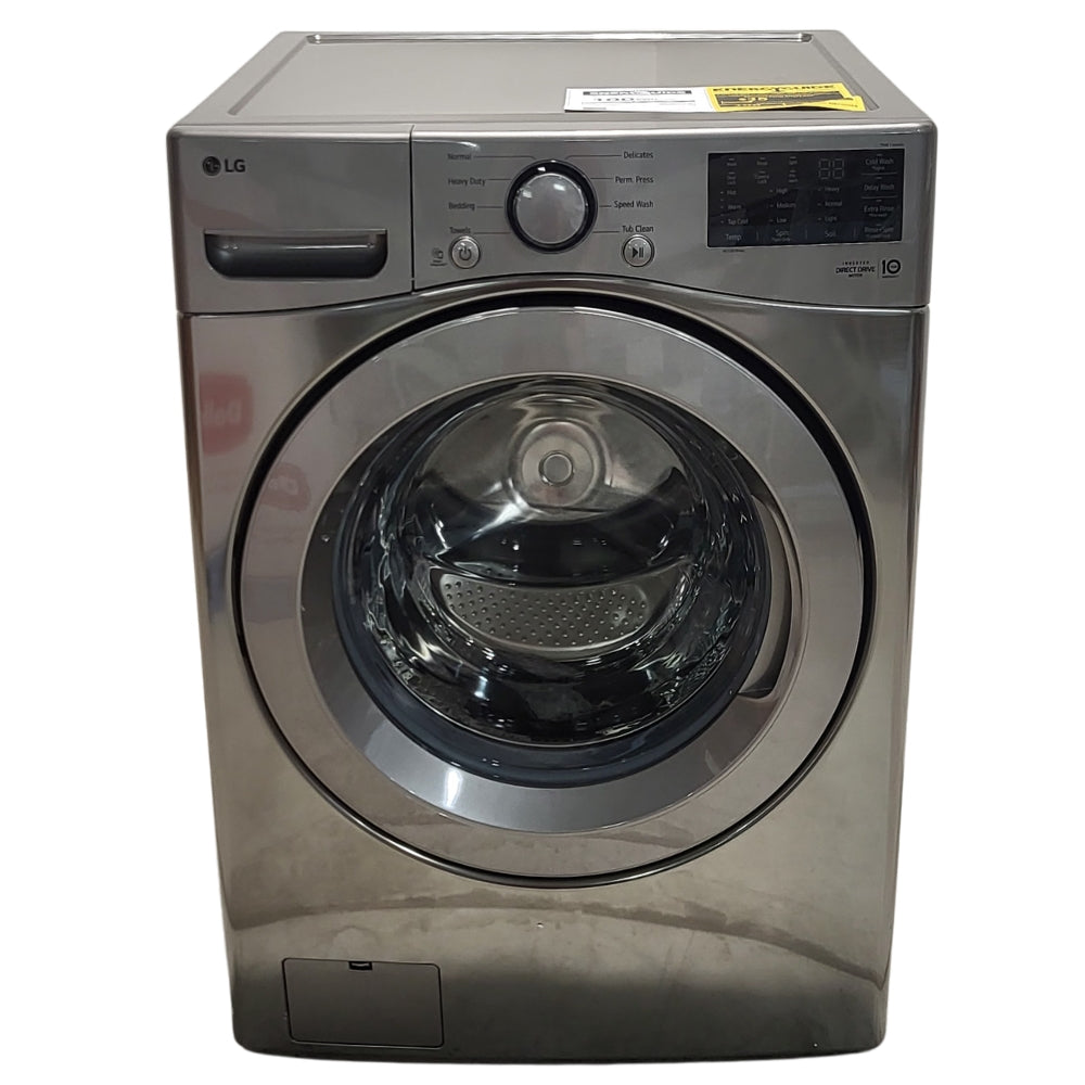 LG - 5.3 cu. ft. front load washer