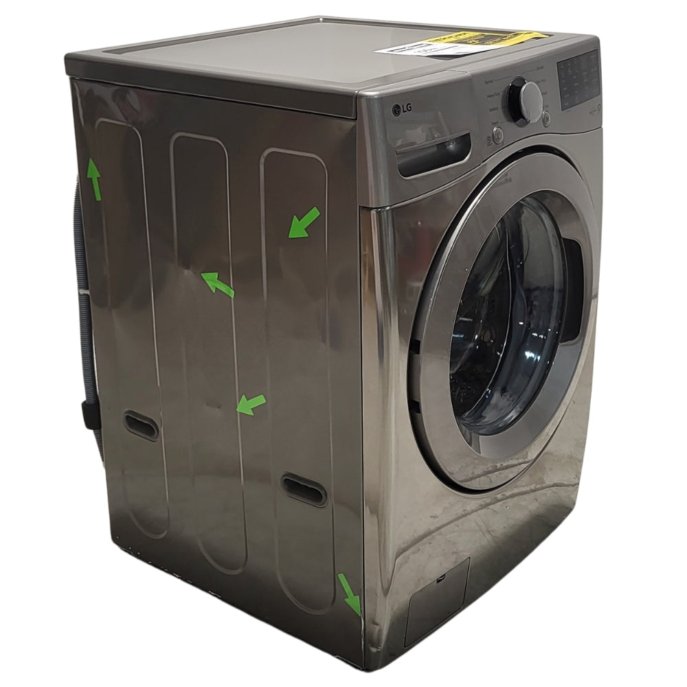LG - 5.3 cu. ft. front load washer