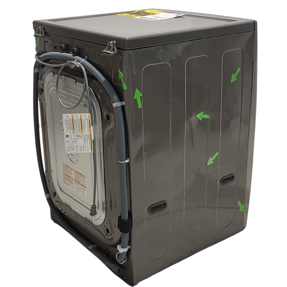LG - 5.3 cu. ft. front load washer