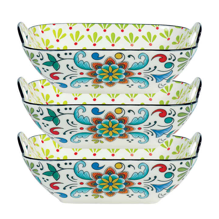 Certified International - Ensemble de bols carrés