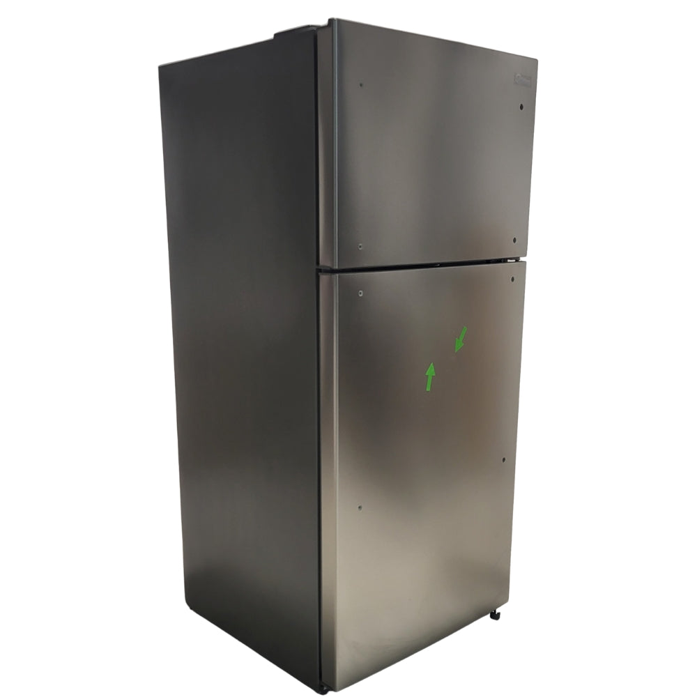 Midea - 30-inch Top Freezer Refrigerator, 18 cu ft