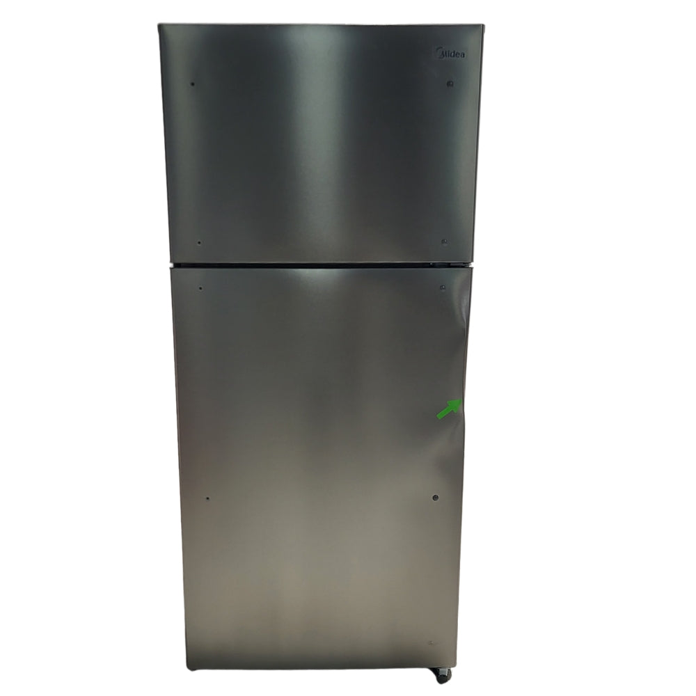 Midea - 30-inch Top Freezer Refrigerator, 18 cu ft