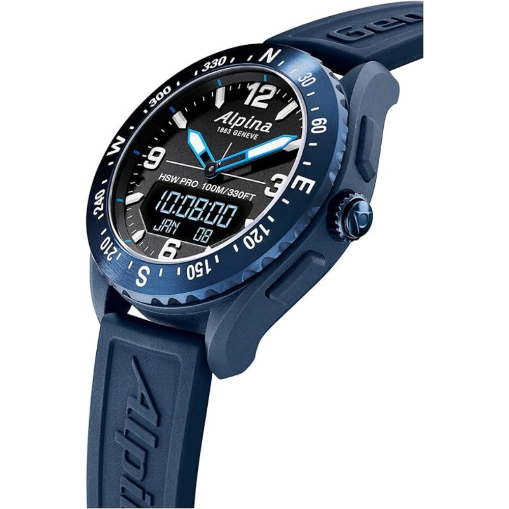 Alpina - Montre à quartz suisse multifonction AL-283LBN5NAQ6