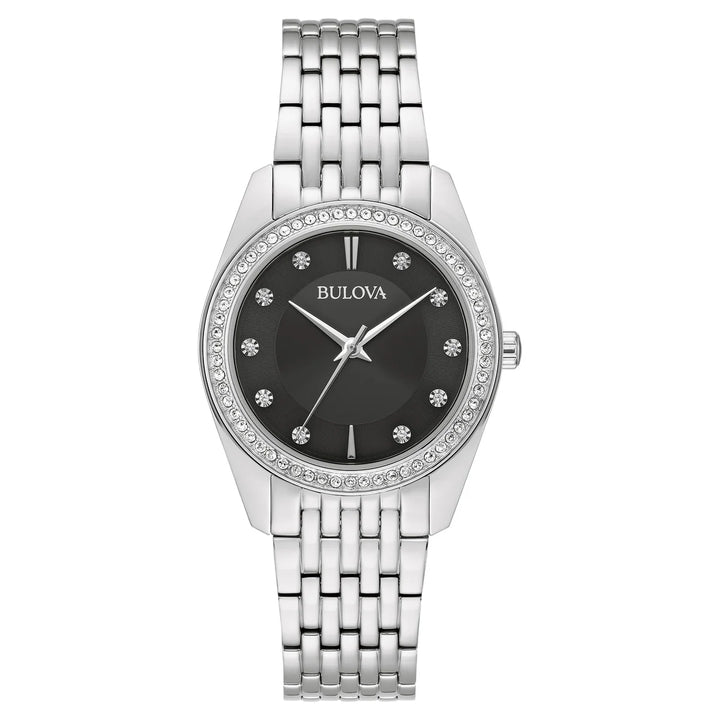 Bulova - Montre à cadran noir - 96L317