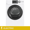 GE - Sécheuse électrique à ventilation blanche de 4,1 pi³ avec porte réversible