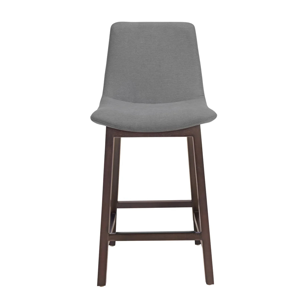 Aiden & Ivy - Tabouret de comptoir en tissu, paquet de 2