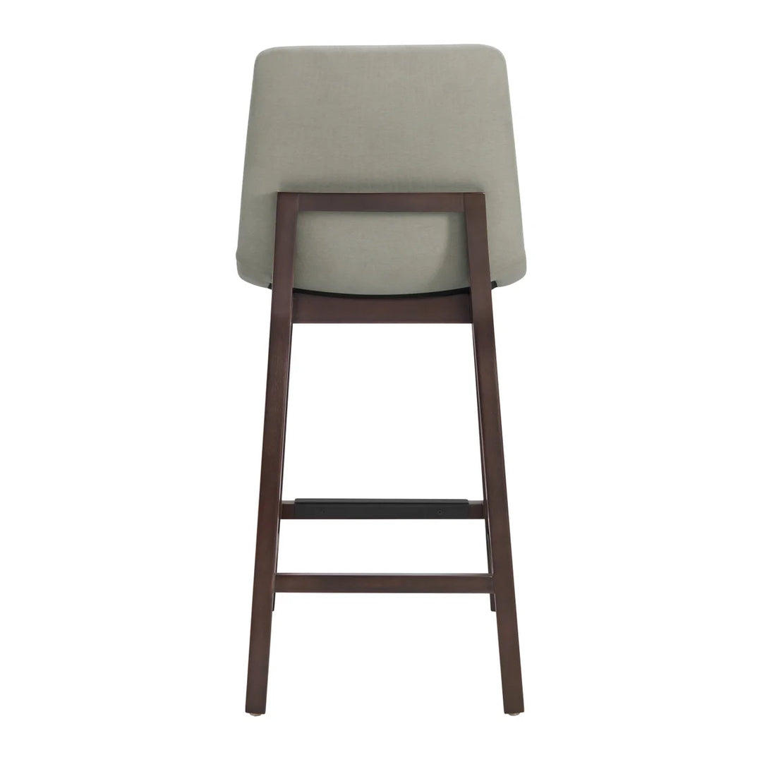 Aiden & Ivy - Tabouret de comptoir en tissu, paquet de 2