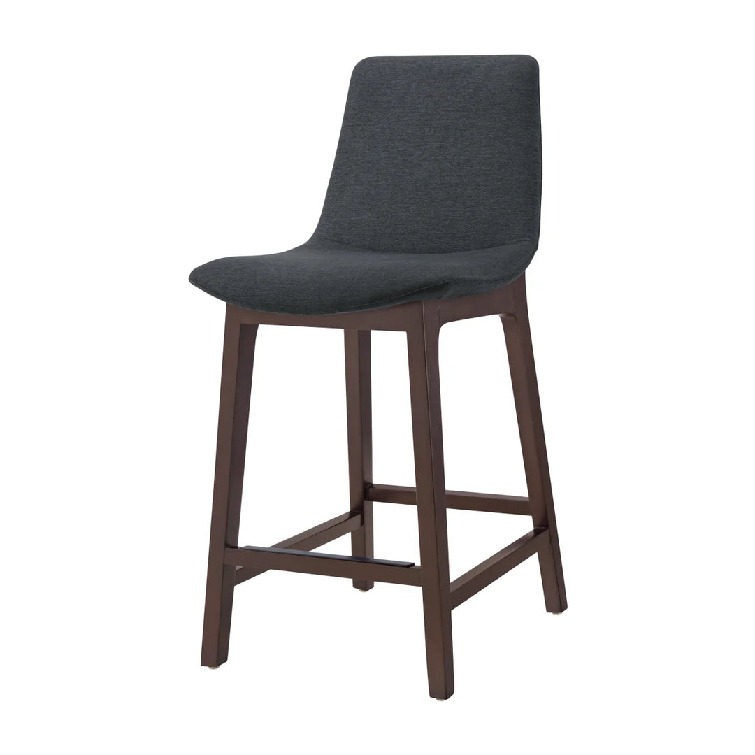 Aiden & Ivy - Tabouret de comptoir en tissu, paquet de 2