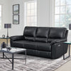 Northridge Home - Full Grain Leather Sofa with Electric Recline