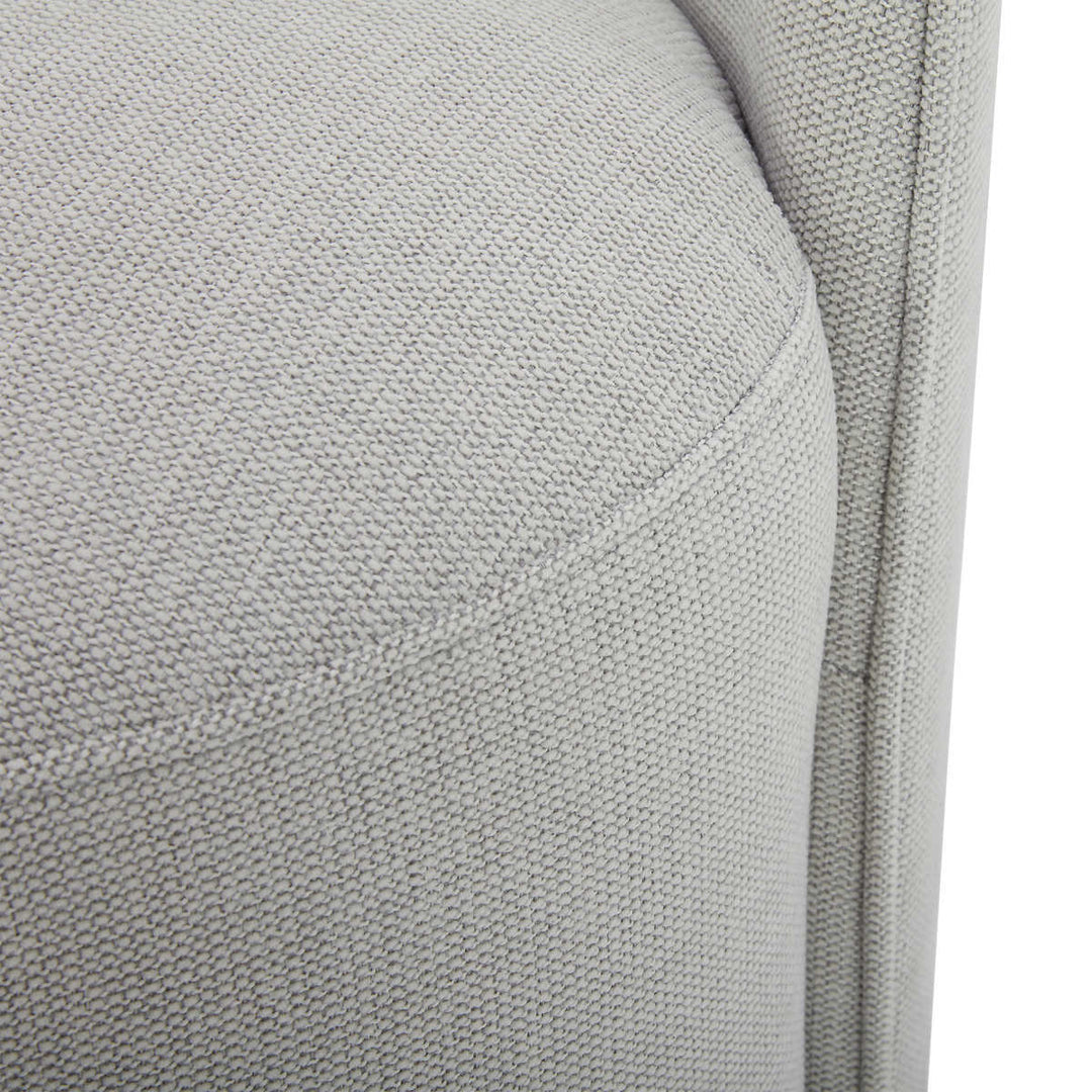 Gilman Creek - Chaise de salle à manger pivotante en tissu Kali