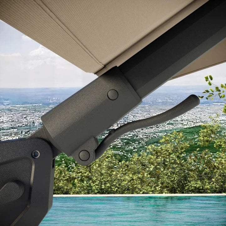 Seasons Sentry - Parasol excentré de 3,05 m x 3,97 m (10 pi x 13 pi)