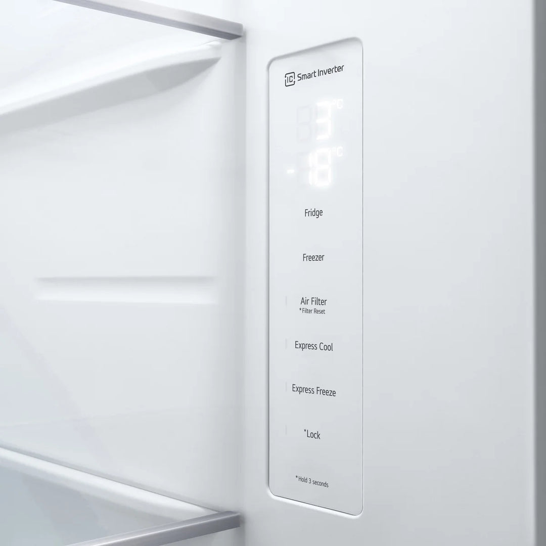 LG - Réfrigérateur côte à côte avec refroidissement de porte