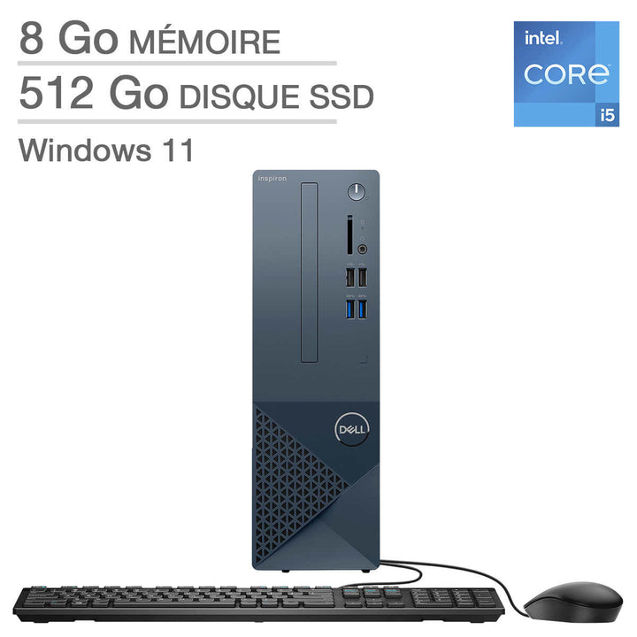 Dell – Small Desktop Computer Inspiron, Intel Core i5-13400