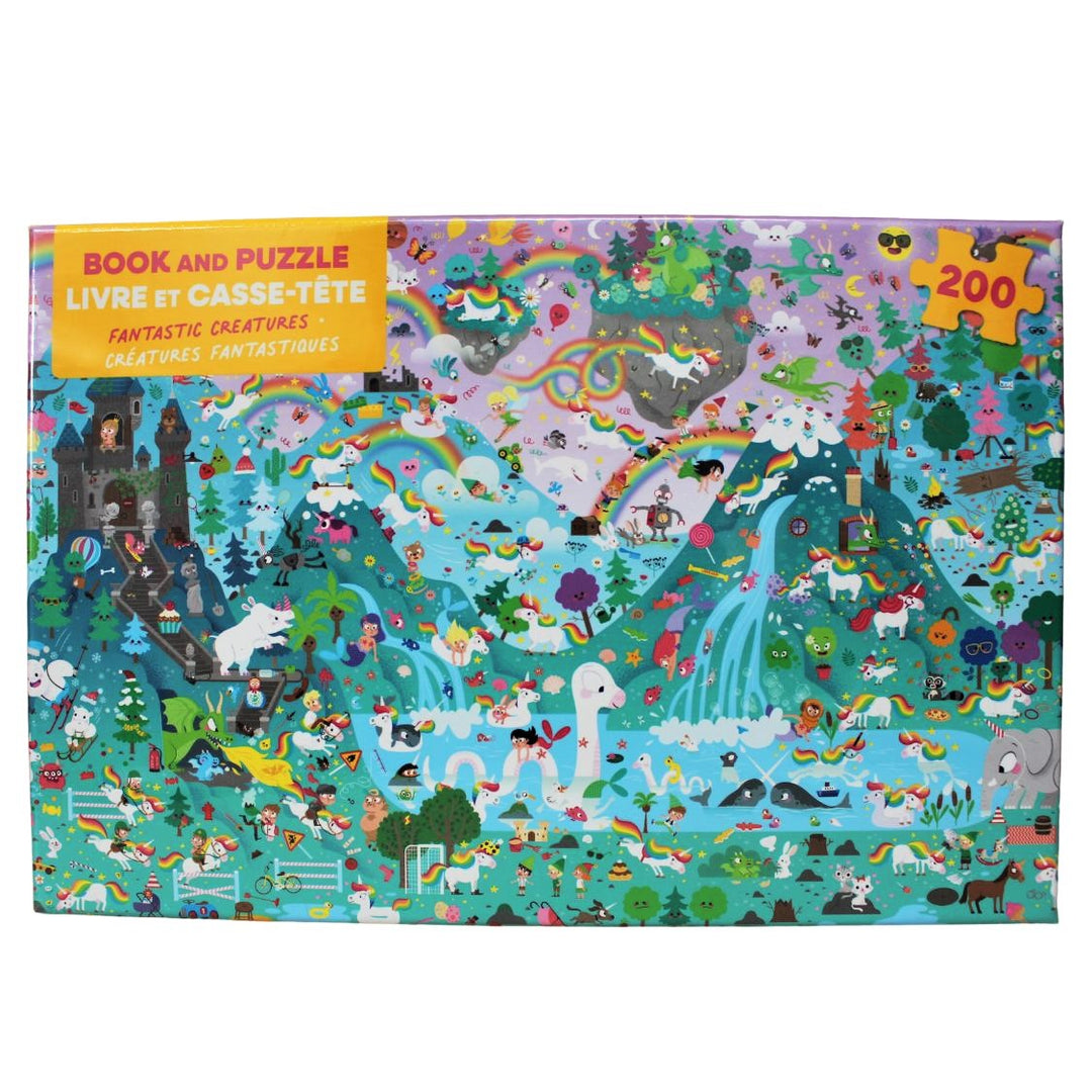Anzou - Puzzle book - Fantastic creatures