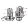 Cuisinart 11-Piece Stainless Steel Cookware Set
