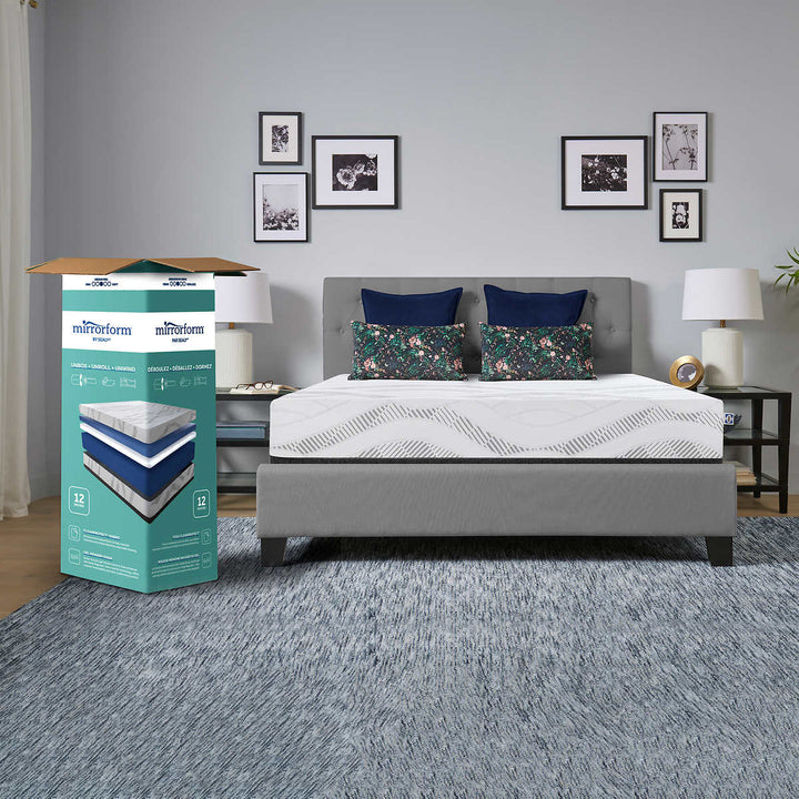 Sealy - Matelas Mirrorform en mousse viscoélastique gélifiée