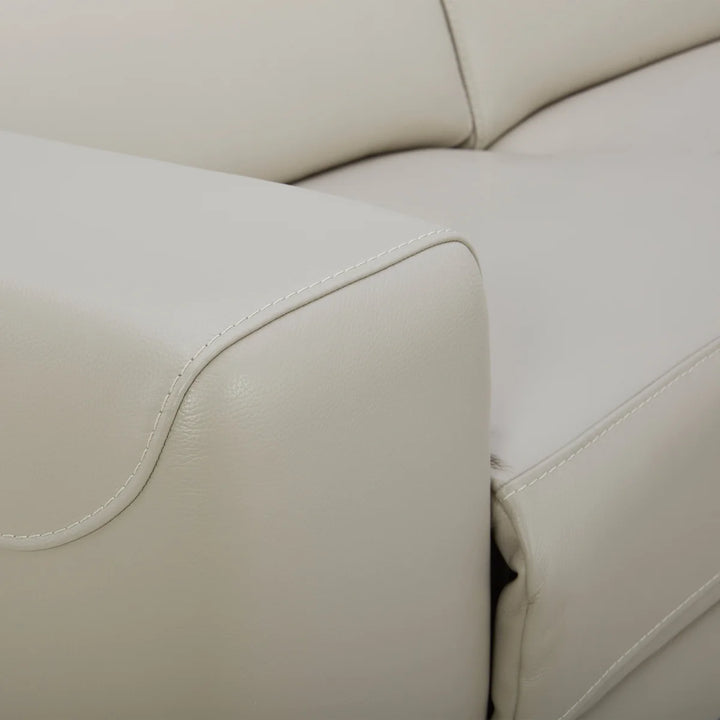 Aiden & Ivy - Canapé d'angle inclinable électrique